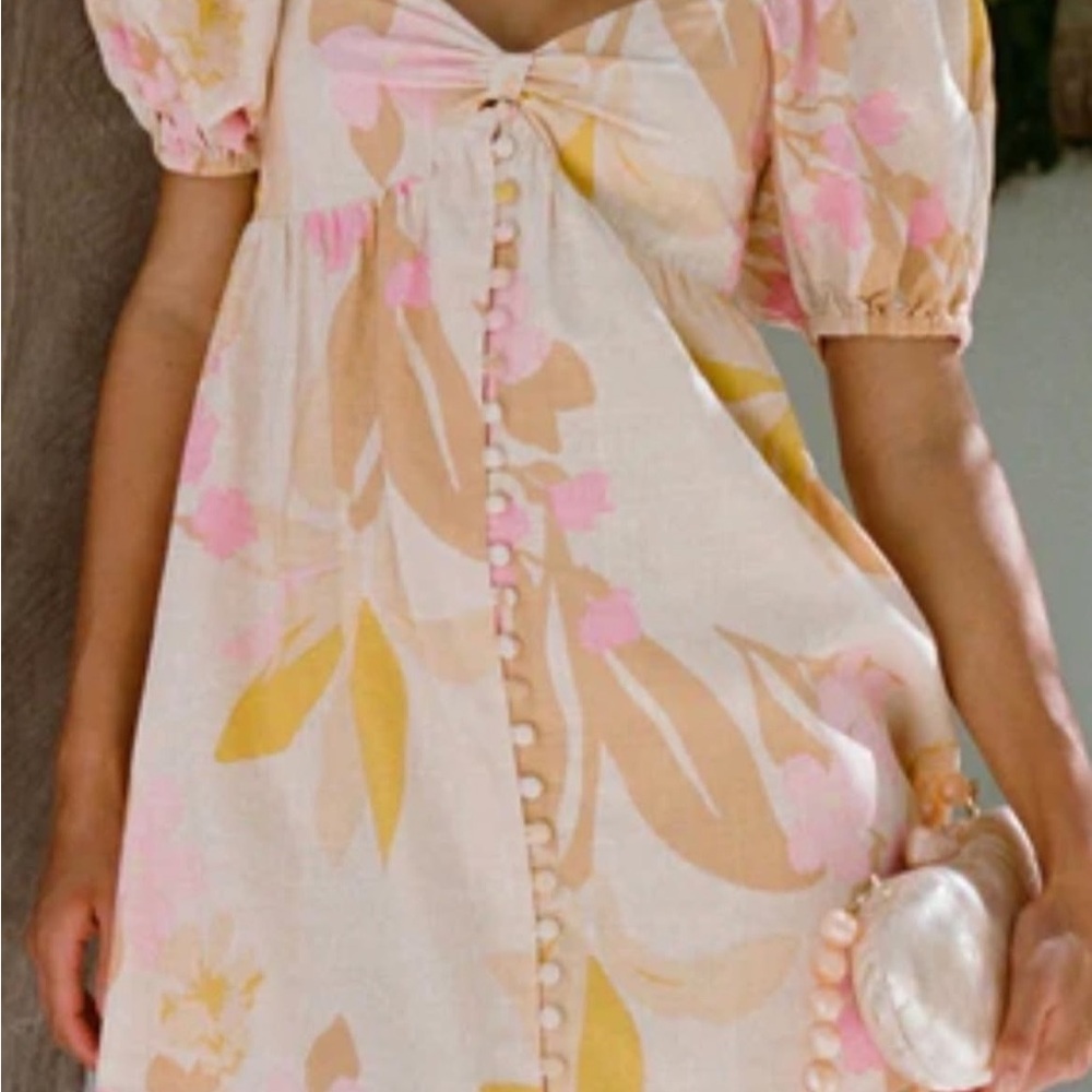 Sabo Skirt Floral Mini Dress